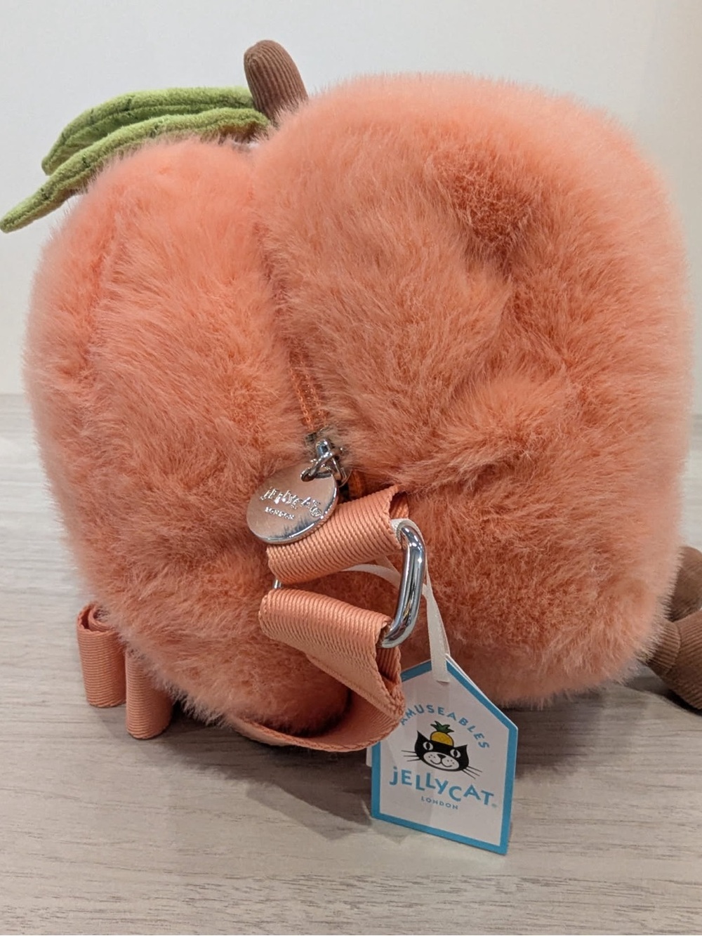 Jellycat Amusables Peach Shoulder Bag - Picture 9 of 12
